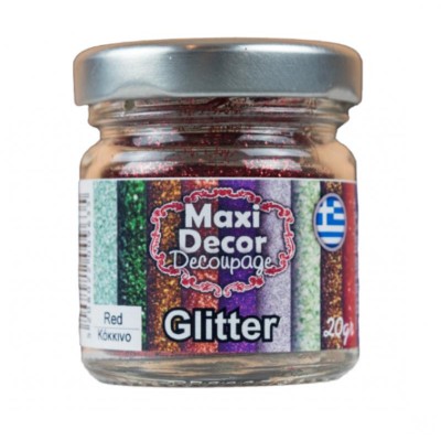 Glitter Σκόνη Ψιλή 20gr Red_GL22009635